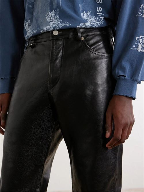 Pantalone in pelle ENFANTS RICHES DÉPRIMÉS | 050441BLACKSAND